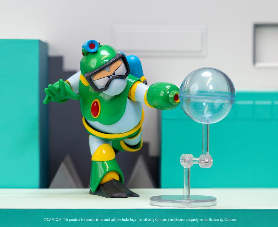 Mega Man Bubble Man Deluxe 1/12 Scale Action Figure Gallery Image 8
