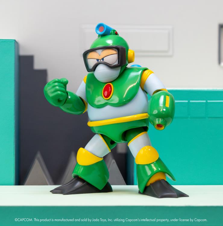 Mega Man Bubble Man Deluxe 1/12 Scale Action Figure Gallery Image 3