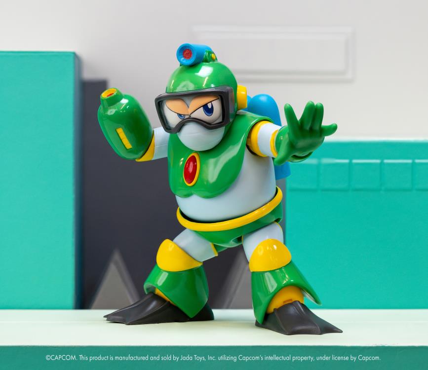 Mega Man Bubble Man Deluxe 1/12 Scale Action Figure Gallery Image 5