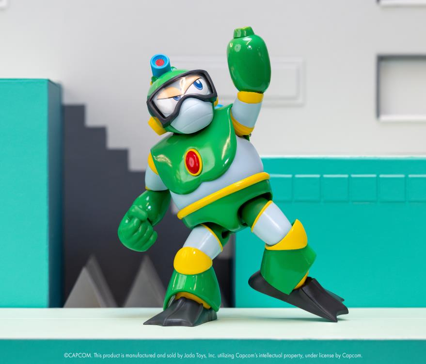 Mega Man Bubble Man Deluxe 1/12 Scale Action Figure Gallery Image 9