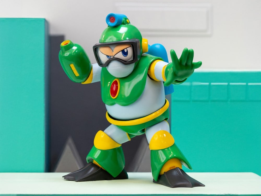 Mega Man Bubble Man Deluxe 1/12 Scale Action Figure Gallery Image 1