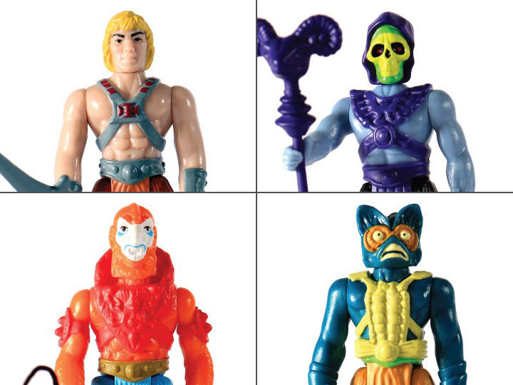 Masters of the Universe ReAction Figures Wave 1 Set of 4 Gallery Image 1