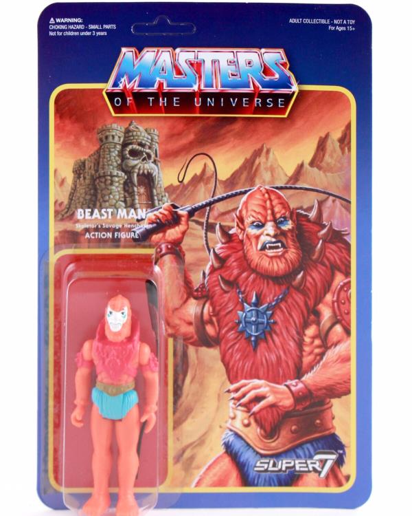 Masters of the Universe ReAction Figures Wave 1 Set of 4 Gallery Image 8