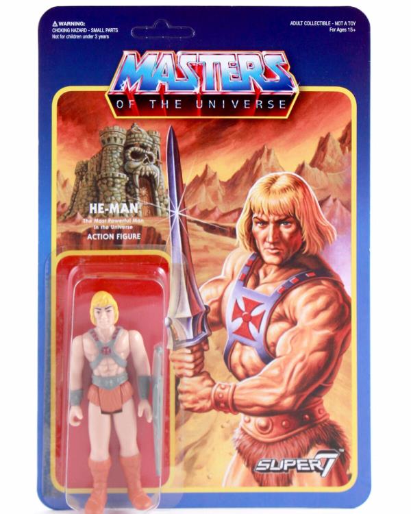 Masters of the Universe ReAction Figures Wave 1 Set of 4 Gallery Image 4