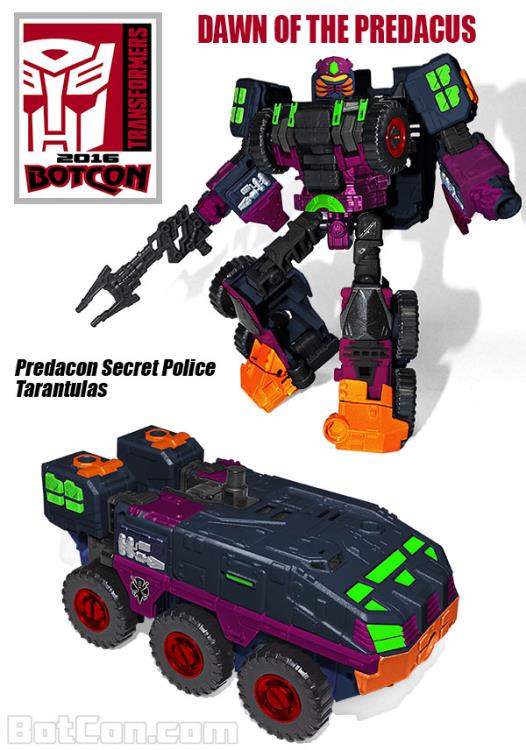 2016 Botcon Exclusive Dawn of Predacus - Loose Set Gallery Image 7