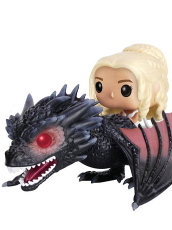 Pop! Rides: Game of Thrones - Drogon & Daenerys Gallery Image 2