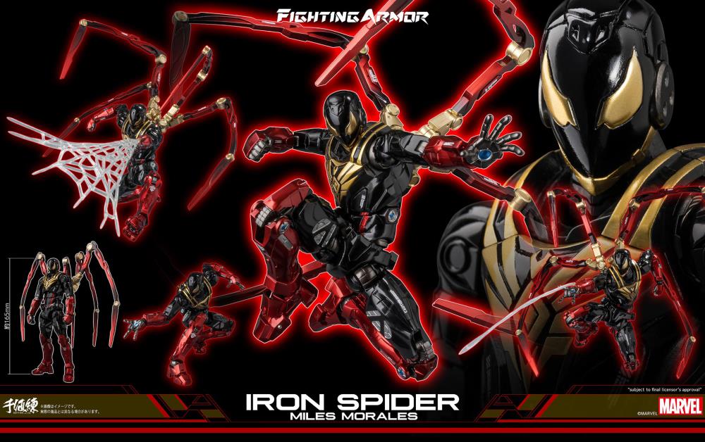 Marvel Fighting Armor Iron Spider (Miles Morales Ver.) Action Figure Gallery Image 15