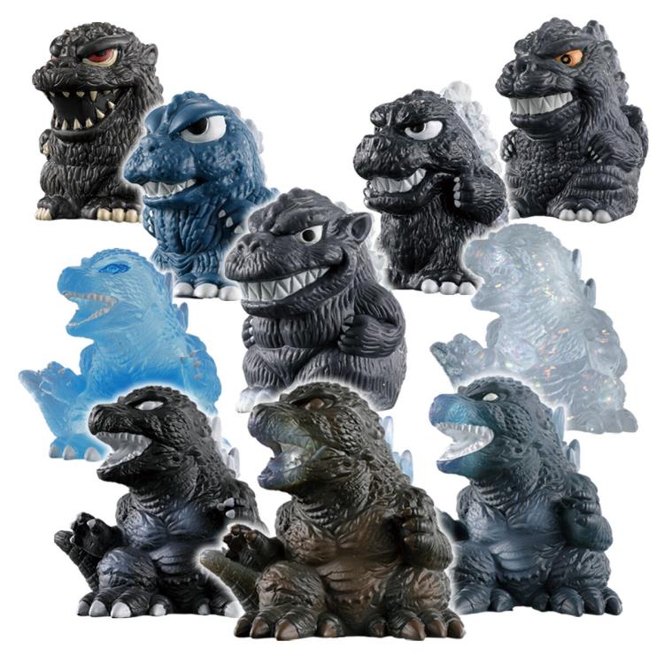 Godzilla Mini Sofvi Chronicle Godzilla G70 Legends Box of 10 Random Figures Gallery Image 3
