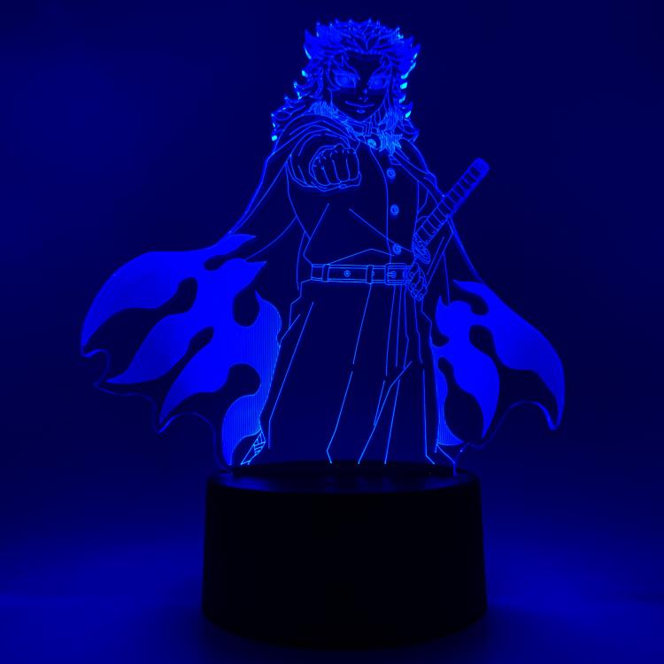 Demon Slayer: Kimetsu no Yaiba Rengoku Kyojuro Otaku Lamp Gallery Image 18