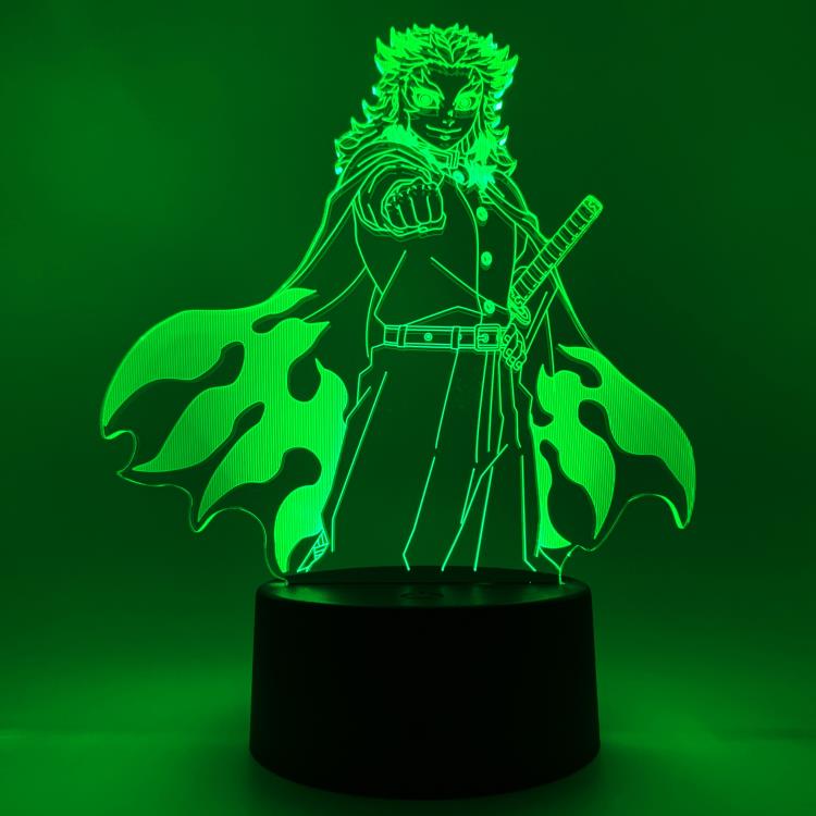 Demon Slayer: Kimetsu no Yaiba Rengoku Kyojuro Otaku Lamp Gallery Image 15