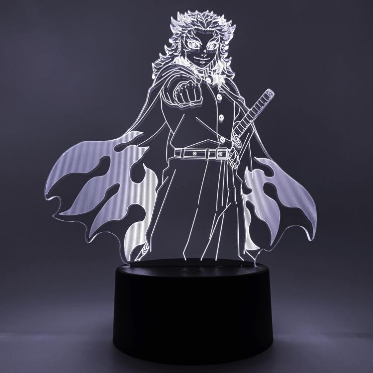 Demon Slayer: Kimetsu no Yaiba Rengoku Kyojuro Otaku Lamp Gallery Image 17
