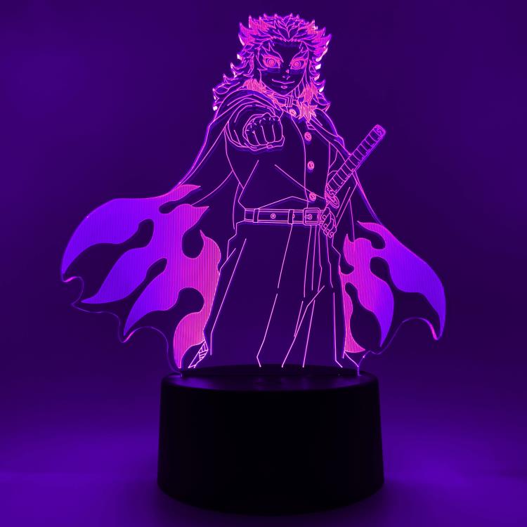 Demon Slayer: Kimetsu no Yaiba Rengoku Kyojuro Otaku Lamp Gallery Image 13