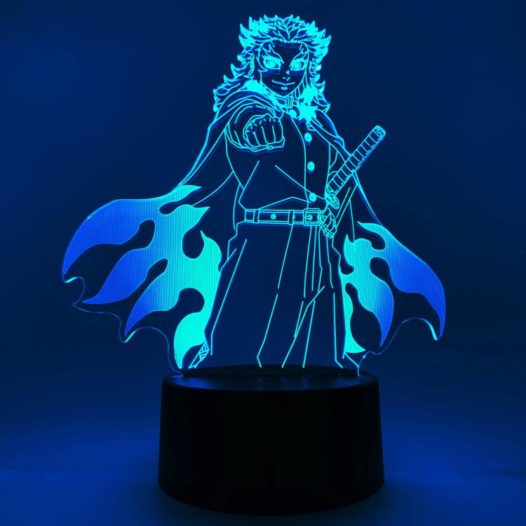 Demon Slayer: Kimetsu no Yaiba Rengoku Kyojuro Otaku Lamp Gallery Image 12