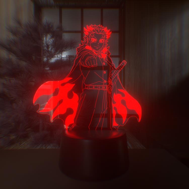 Demon Slayer: Kimetsu no Yaiba Rengoku Kyojuro Otaku Lamp Gallery Image 11
