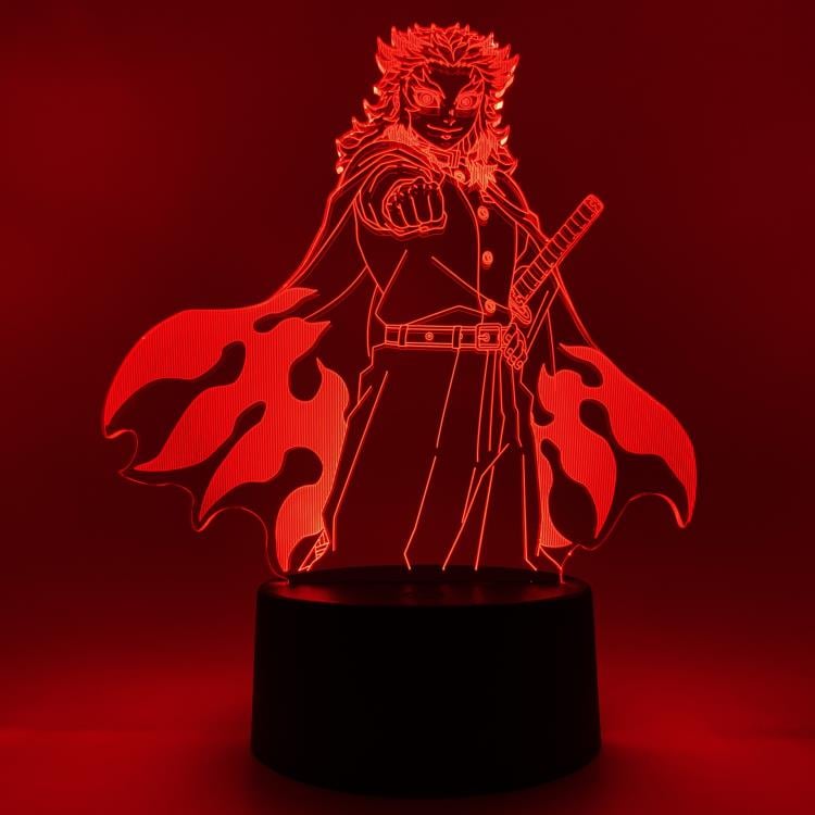 Demon Slayer: Kimetsu no Yaiba Rengoku Kyojuro Otaku Lamp Gallery Image 14