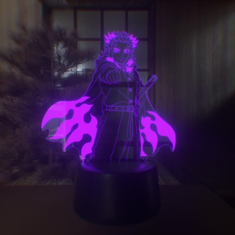 Demon Slayer: Kimetsu no Yaiba Rengoku Kyojuro Otaku Lamp Gallery Image 8