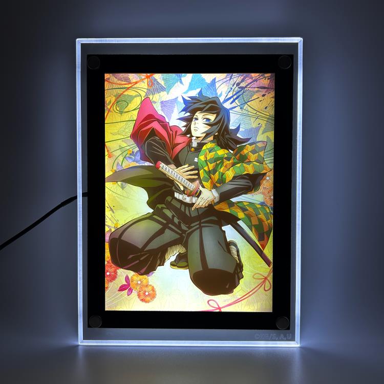 Demon Slayer: Kimetsu no Yaiba Giyu Tomioka LED Neon Poster Gallery Image 3