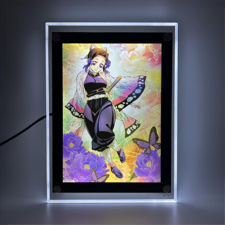 Demon Slayer: Kimetsu no Yaiba Shinobu Kocho LED Neon Poster Gallery Image 3