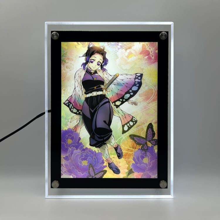Demon Slayer: Kimetsu no Yaiba Shinobu Kocho LED Neon Poster Gallery Image 5
