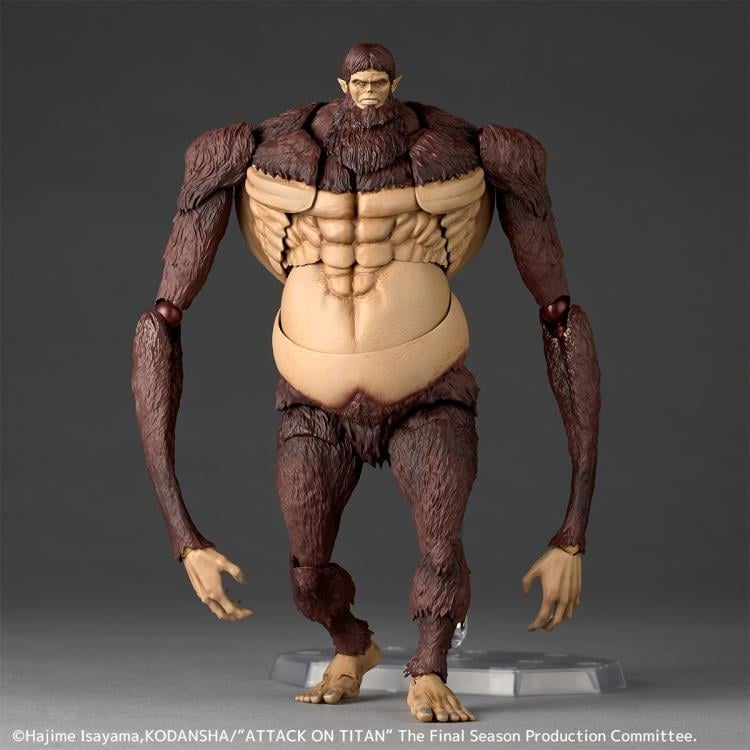 Attack on Titan Amazing Yamaguchi Revoltech NR097 Beast Titan Action Figure Gallery Image 3
