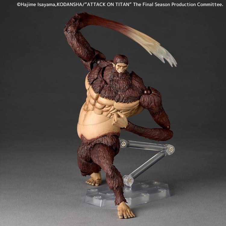 Attack on Titan Amazing Yamaguchi Revoltech NR097 Beast Titan Action Figure Gallery Image 9