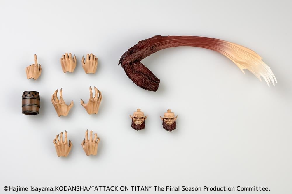 Attack on Titan Amazing Yamaguchi Revoltech NR097 Beast Titan Action Figure Gallery Image 14