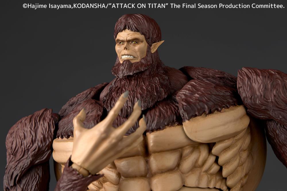 Attack on Titan Amazing Yamaguchi Revoltech NR097 Beast Titan Action Figure Gallery Image 11