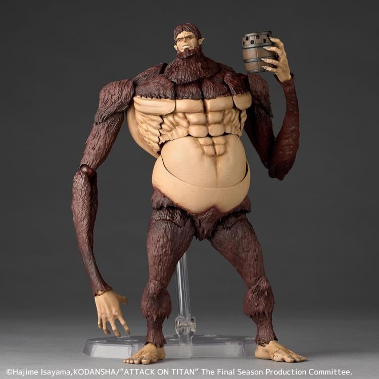 Attack on Titan Amazing Yamaguchi Revoltech NR097 Beast Titan Action Figure Gallery Image 5