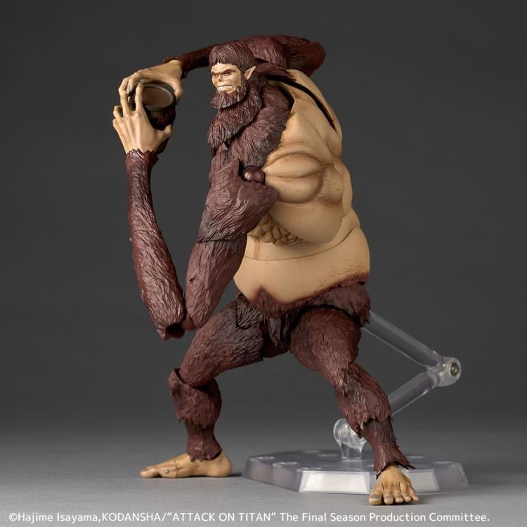 Attack on Titan Amazing Yamaguchi Revoltech NR097 Beast Titan Action Figure Gallery Image 6