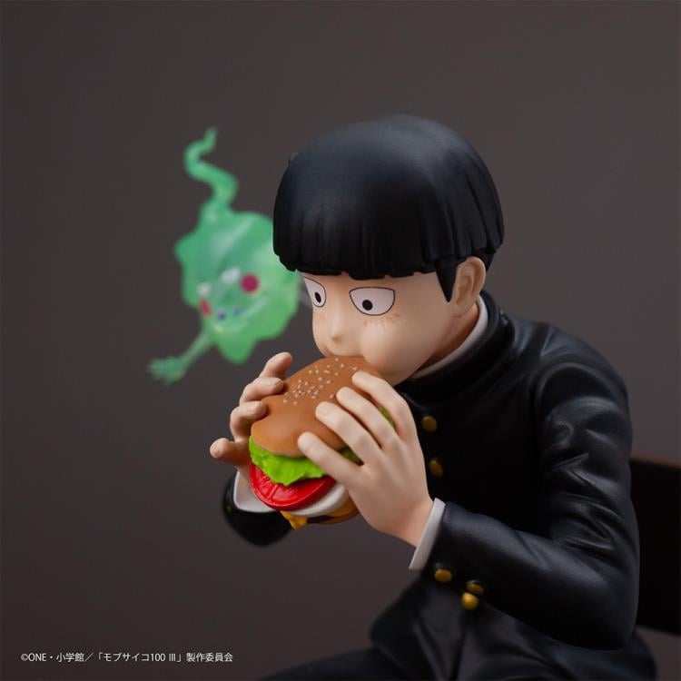 Mob Psycho 100 x Bunbougu Cafe 2022 Shigeo Kageyama & Ekubo Figure Gallery Image 9