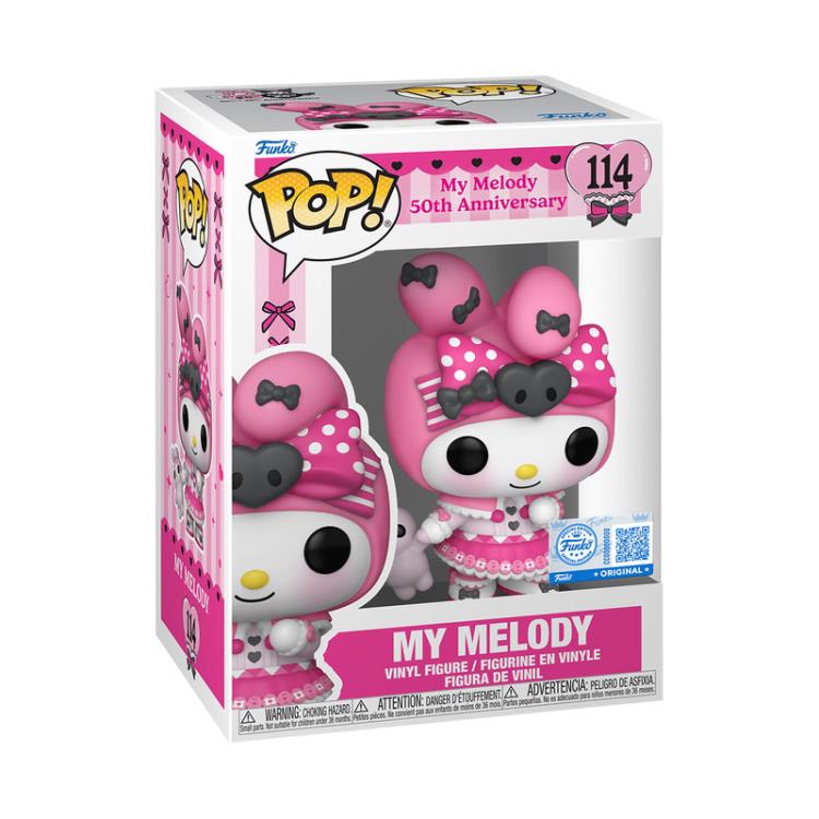 Hello Kitty and Friends 50th Anniversary Pop! #114 Specialty Series My Melody with Pipi Gallery Image 3