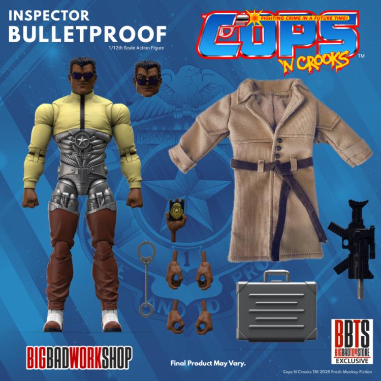 COPS 'N CROOKS Bulletproof 1/12 Scale Action Figure Gallery Image 14