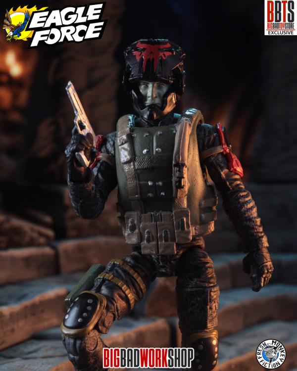 Operation: Monster Force Delta Red 1/18 Scale BBTS Exclusive Action Figure Gallery Image 7
