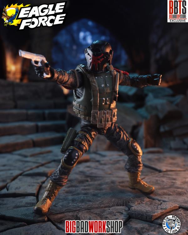 Operation: Monster Force Delta Red 1/18 Scale BBTS Exclusive Action Figure Gallery Image 5