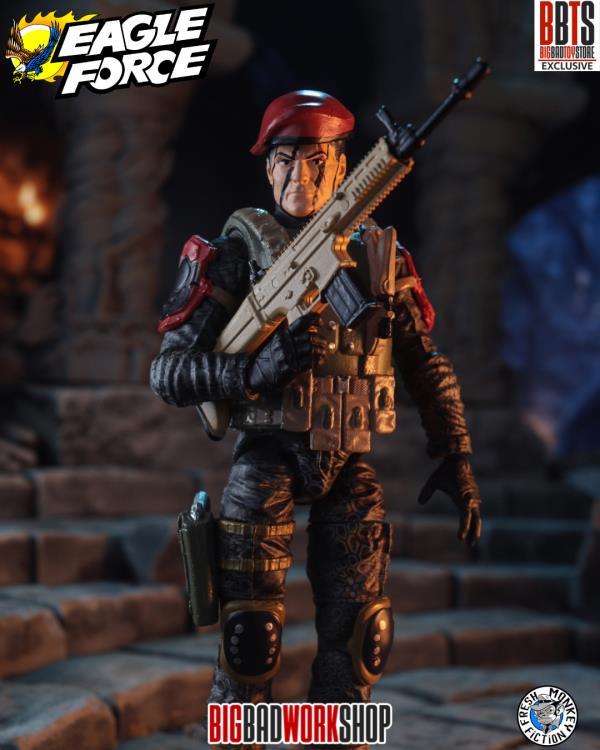 Operation: Monster Force Delta Red 1/18 Scale BBTS Exclusive Action Figure Gallery Image 10
