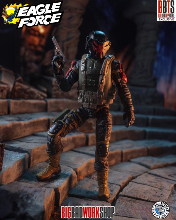 Operation: Monster Force Delta Red 1/18 Scale BBTS Exclusive Action Figure Gallery Image 6
