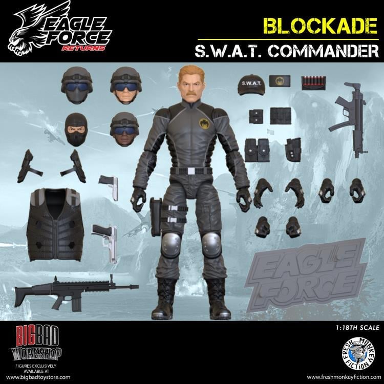 Eagle Force Blockade 1/18 Scale BBTS Exclusive Action Figure Gallery Image 11