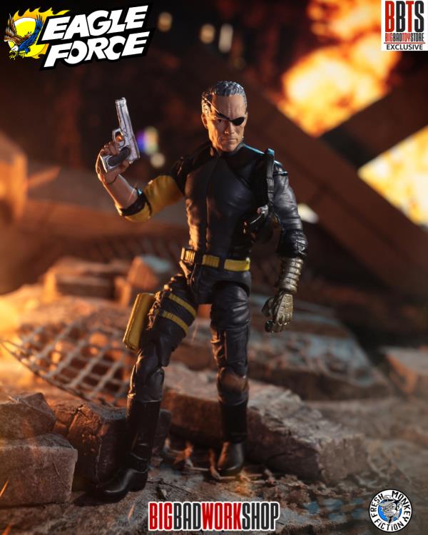 Eagle Force Captain Eagle 1/18 Scale BBTS Exclusive Action Figure Gallery Image 8