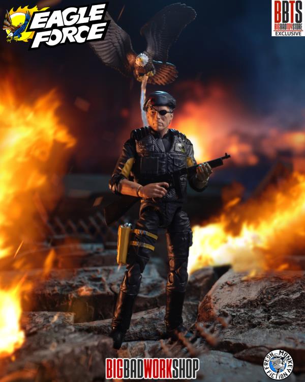 Eagle Force Captain Eagle 1/18 Scale BBTS Exclusive Action Figure Gallery Image 5