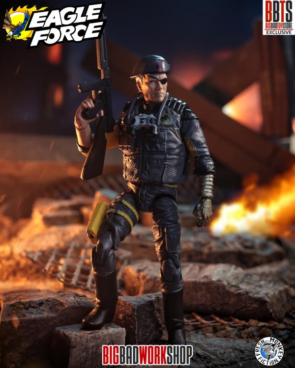Eagle Force Captain Eagle 1/18 Scale BBTS Exclusive Action Figure Gallery Image 6