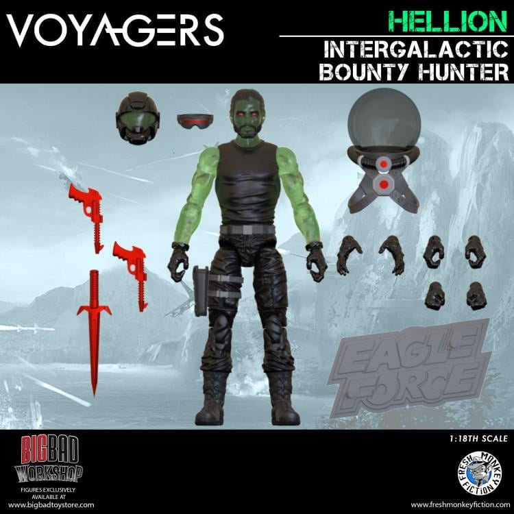 Voyagers Hellion 1/18 Scale BBTS Exclusive Action Figure Gallery Image 4