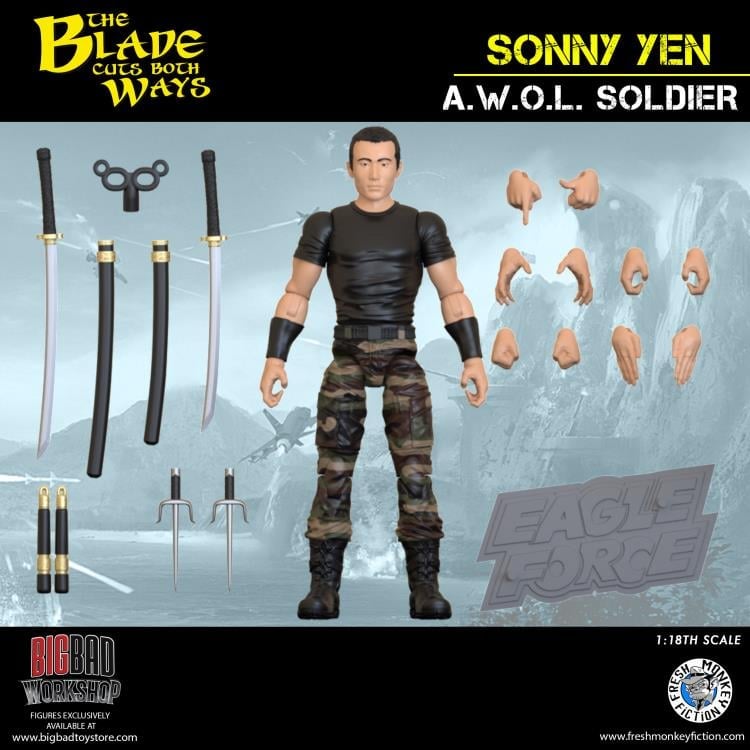 The Blade Cuts Both Ways Sonny Yen 1/18 Scale BBTS Exclusive Action Figure Gallery Image 4