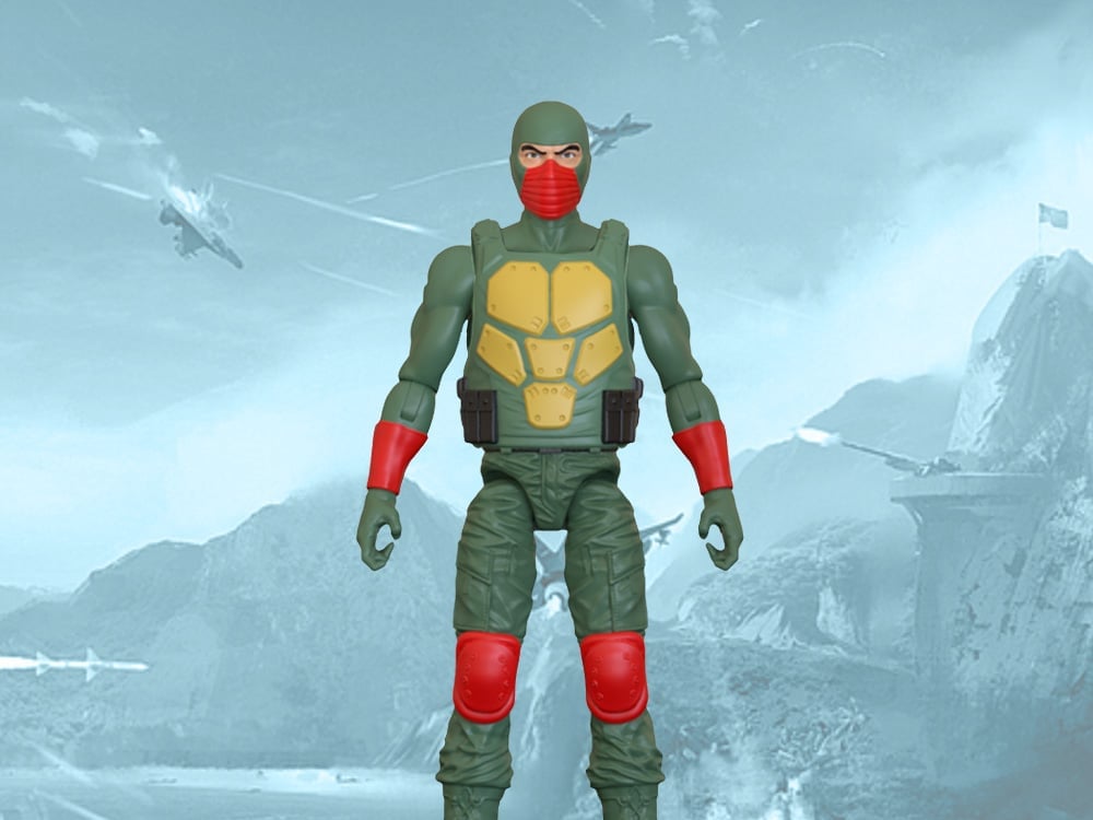 The Blade Cuts Both Ways Rockwell 1/18 Scale BBTS Exclusive Action Figure Gallery Image 1