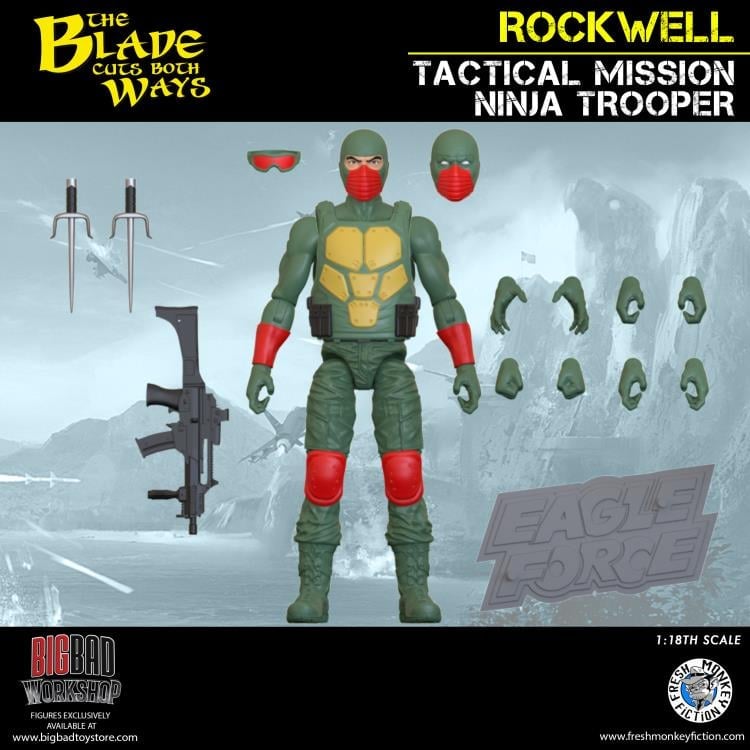 The Blade Cuts Both Ways Rockwell 1/18 Scale BBTS Exclusive Action Figure Gallery Image 4