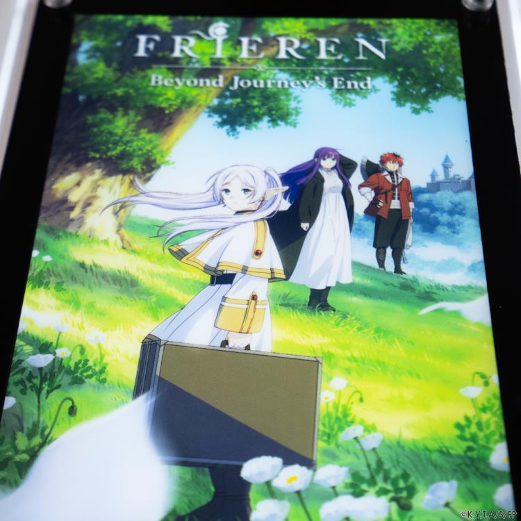 Frieren: Beyond Journey's End Frieren, Fern, & Stark LED Neon Poster Gallery Image 7