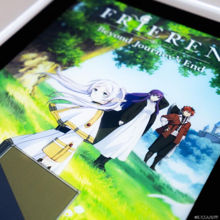 Frieren: Beyond Journey's End Frieren, Fern, & Stark LED Neon Poster Gallery Image 9