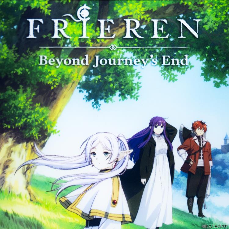 Frieren: Beyond Journey's End Frieren, Fern, & Stark LED Neon Poster Gallery Image 8