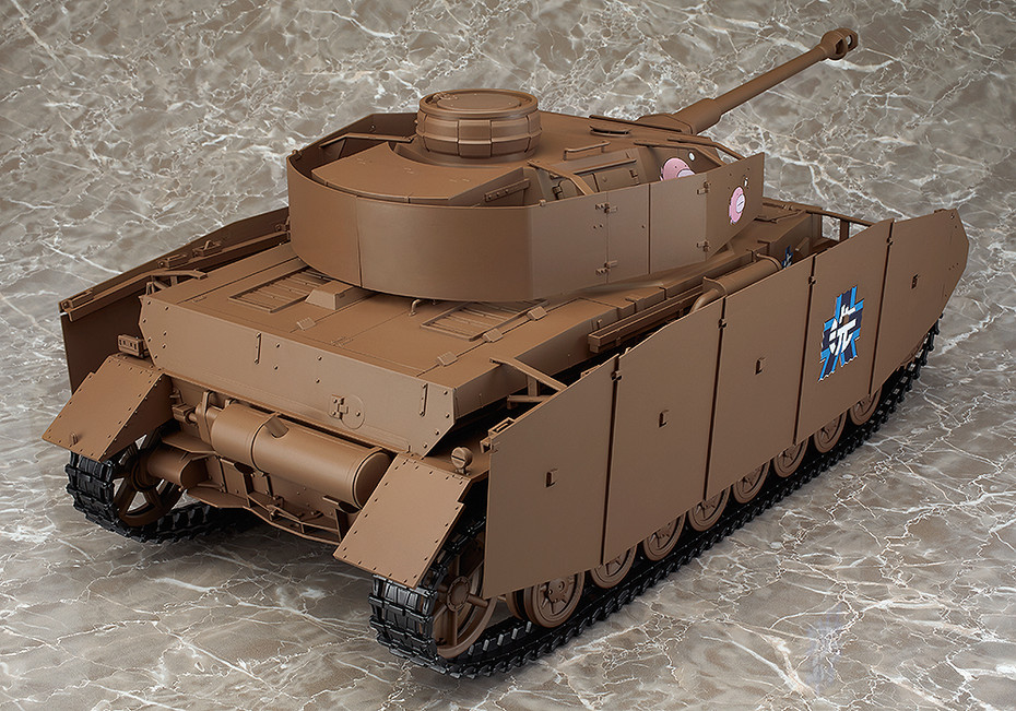 Girls und Panzer figma Vehicles Panzer IV Tank H Type Wonder Fest 2016 Exclusive Gallery Image 6