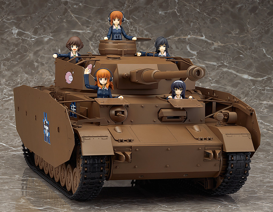 Girls und Panzer figma Vehicles Panzer IV Tank H Type Wonder Fest 2016 Exclusive Gallery Image 3