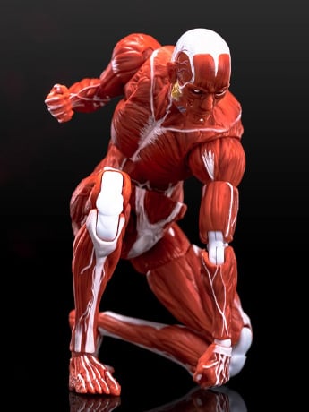 Human Muscle Man (Red Ver.) 1/12 Scale Action Figure Gallery Image 2